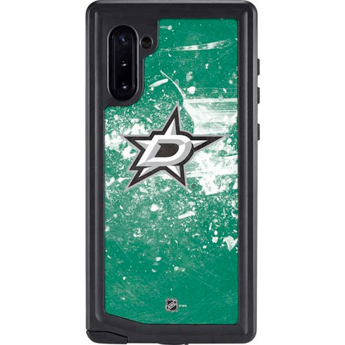NHL Dallas Stars Frozen Galaxy Note 10 Waterproof Case