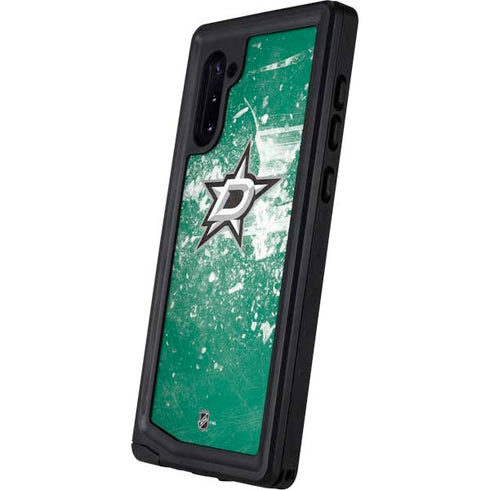 NHL Dallas Stars Frozen Galaxy Note 10 Waterproof Case