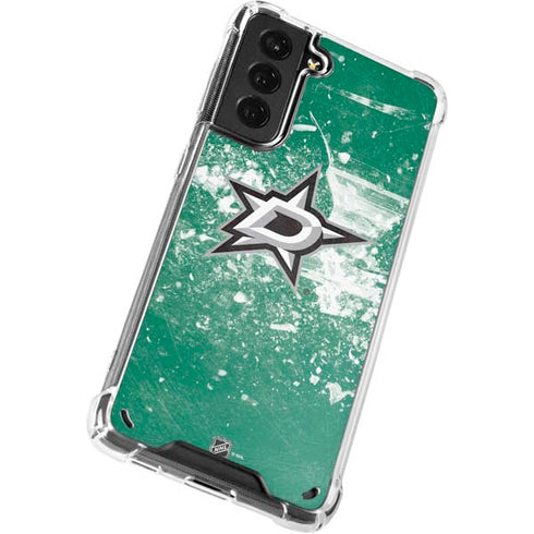 NHL Dallas Stars Frozen Galaxy S21 Plus 5G Clear Case