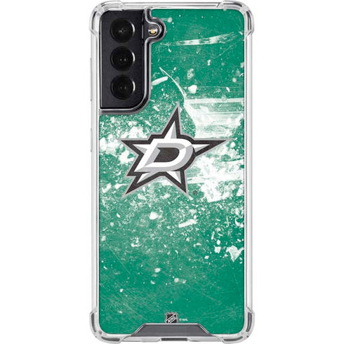 NHL Dallas Stars Frozen Galaxy S22 Clear Case