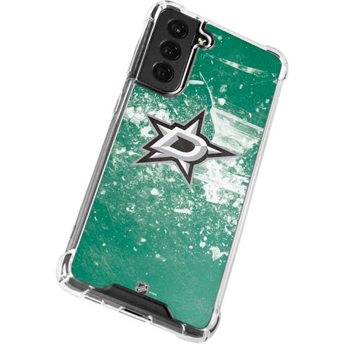 NHL Dallas Stars Frozen Galaxy S22 Plus Clear Case