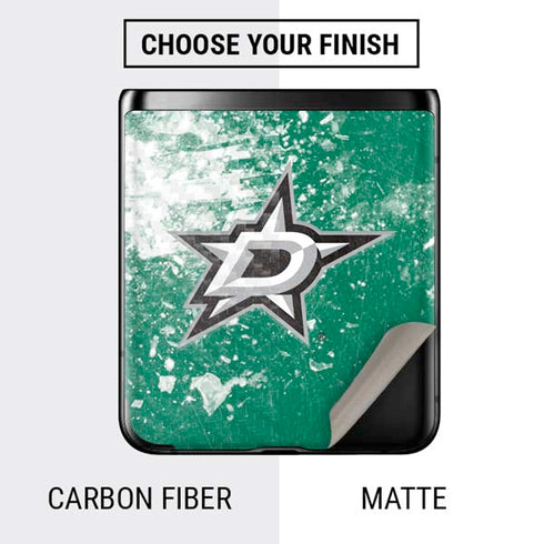 NHL Dallas Stars Frozen Galaxy Z Flip Skin