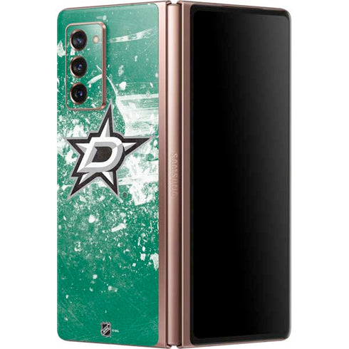 NHL Dallas Stars Frozen Galaxy Z Fold2 5G Skin