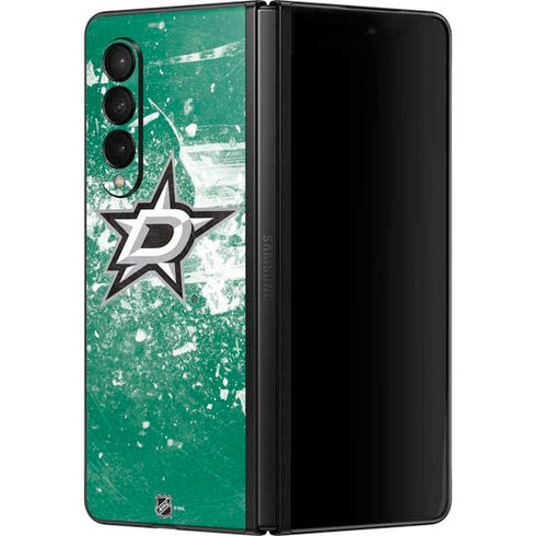 NHL Dallas Stars Frozen Galaxy Z Fold3 5G Skin