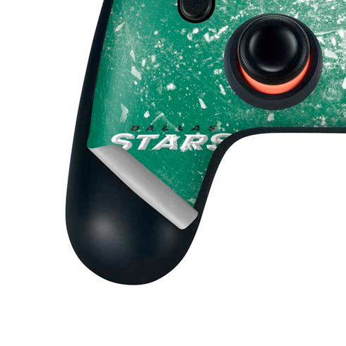 NHL Dallas Stars Frozen Google Stadia Controller Skin