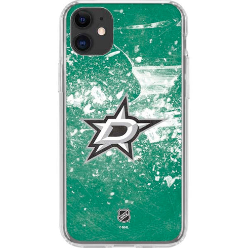 NHL Dallas Stars Frozen iPhone 11 Clear Case