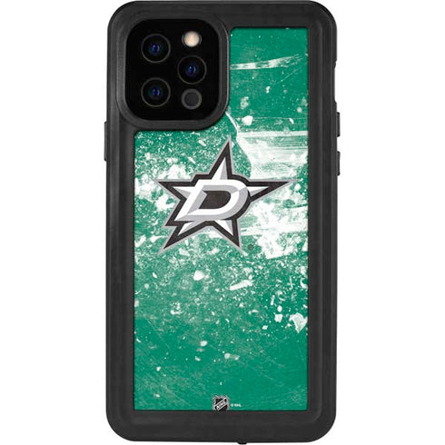 NHL Dallas Stars Frozen iPhone 12 Pro Waterproof Case