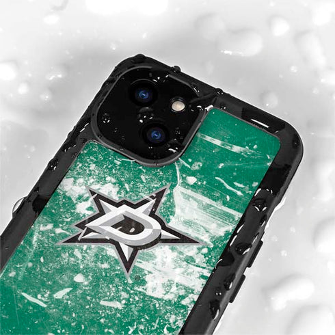 NHL Dallas Stars Frozen iPhone 13 Mini Waterproof Case