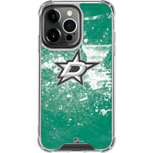 NHL Dallas Stars Frozen iPhone 15 Pro Clear Case