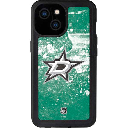 NHL Dallas Stars Frozen iPhone 15 Waterproof Case