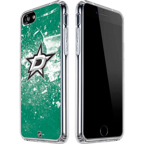 NHL Dallas Stars Frozen iPhone SE (2nd & 3rd Gen) Clear Case