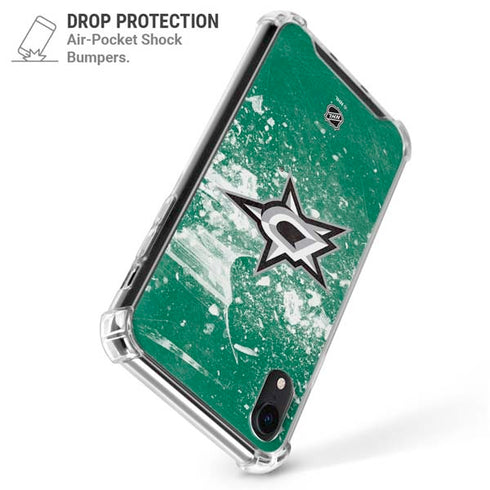 NHL Dallas Stars Frozen iPhone XR Clear Case
