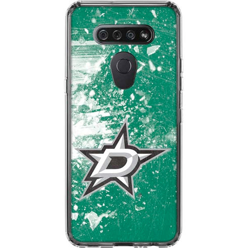 NHL Dallas Stars Frozen LG K51/Q51 Clear Case