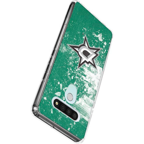 NHL Dallas Stars Frozen LG Stylo 6 Clear Case