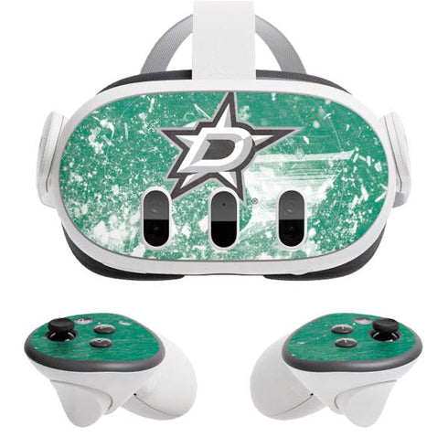 NHL Dallas Stars Frozen Meta Quest 3 Skin