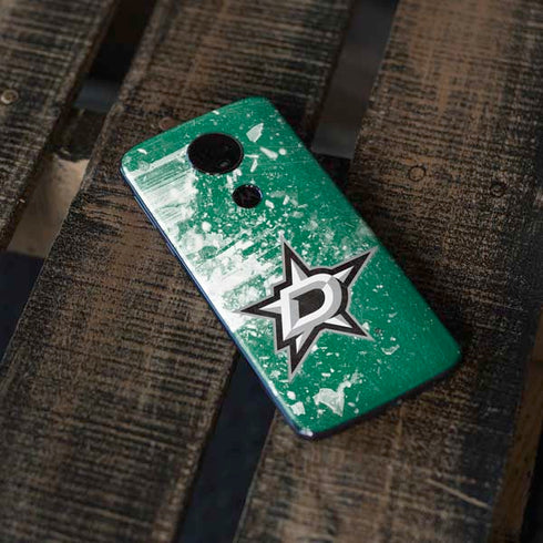 NHL Dallas Stars Frozen Moto E5 Plus Skin