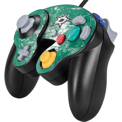 NHL Dallas Stars Frozen Nintendo GameCube Controller Skin