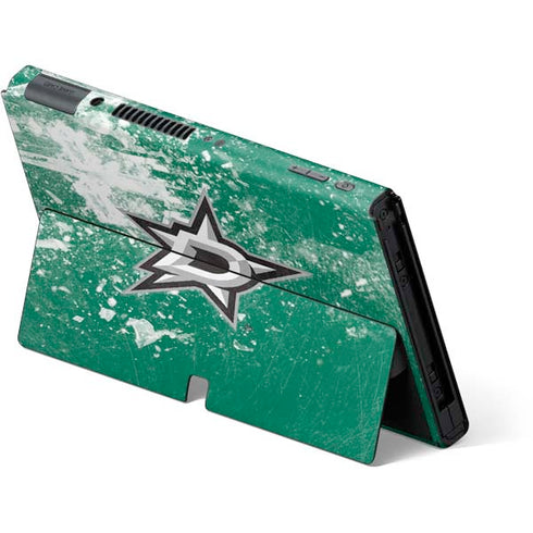 NHL Dallas Stars Frozen Nintendo Switch OLED (2021) Skin