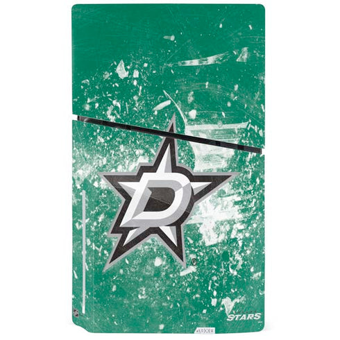 NHL Dallas Stars Frozen PS5 Slim Disk Bundle Skin