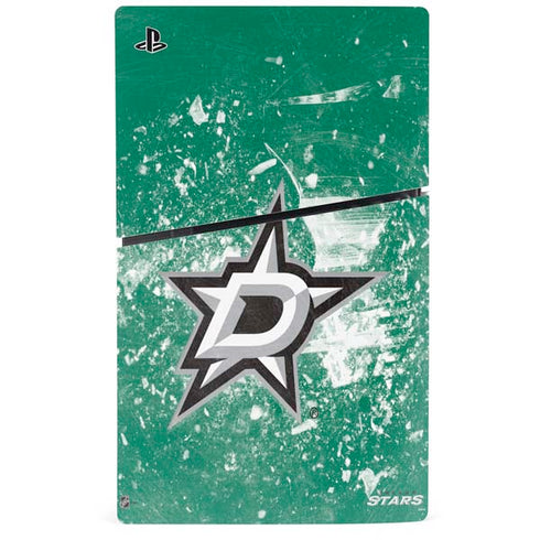 NHL Dallas Stars Frozen PS5 Slim Digital Edition Bundle Skin
