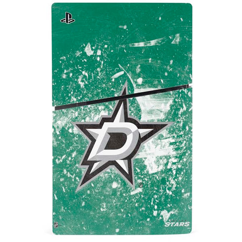 NHL Dallas Stars Frozen PS5 Slim Digital Edition Console Skin