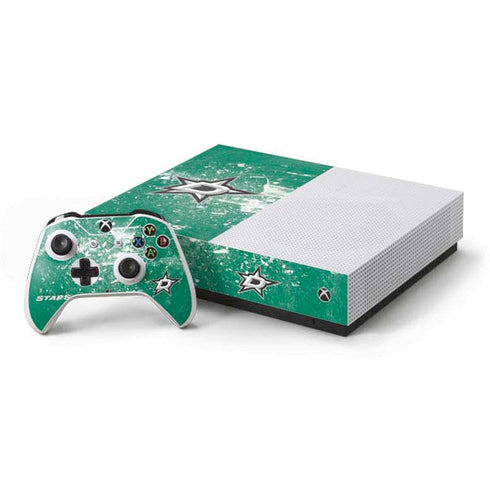 NHL Dallas Stars Frozen Xbox One S All-Digital Edition Bundle Skin