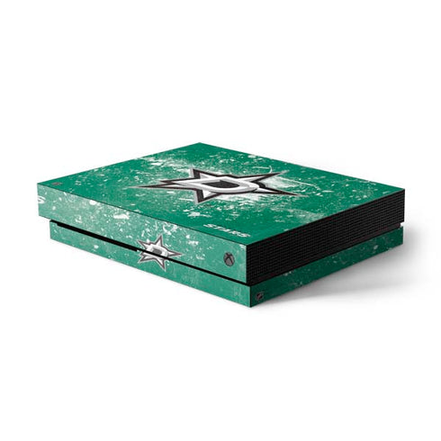 NHL Dallas Stars Frozen Xbox One X Console Skin