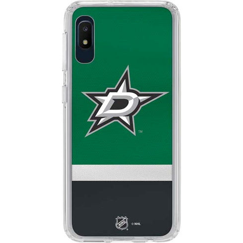 NHL Dallas Stars Jersey Galaxy A10e Clear Case