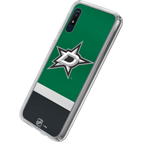 NHL Dallas Stars Jersey Galaxy A10e Clear Case