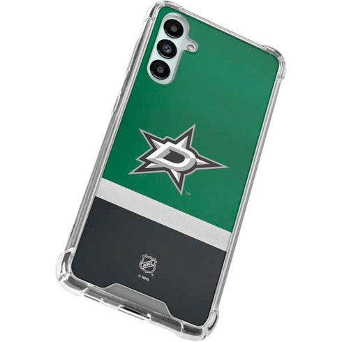 NHL Dallas Stars Jersey Galaxy A15 5G Clear Case