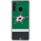 NHL Dallas Stars Jersey Galaxy A21 Clear Case