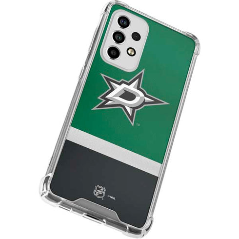 NHL Dallas Stars Jersey Galaxy A33 5G Clear Case