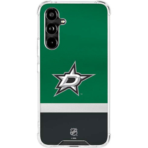 NHL Dallas Stars Jersey Galaxy A54 5G Clear Case