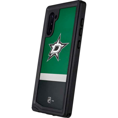 NHL Dallas Stars Jersey Galaxy Note 10 Waterproof Case