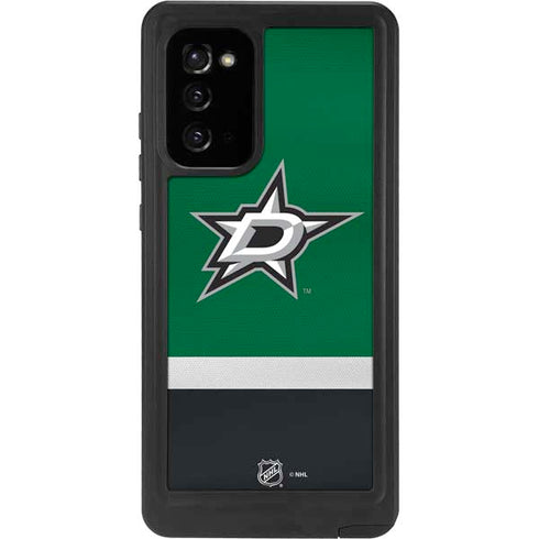 NHL Dallas Stars Jersey Galaxy Note20 5G Waterproof Case
