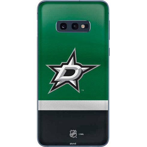 NHL Dallas Stars Jersey Galaxy S10e Skin