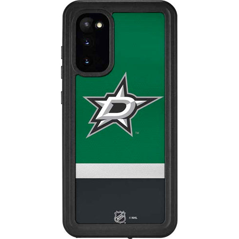 NHL Dallas Stars Jersey Galaxy S20 Waterproof Case