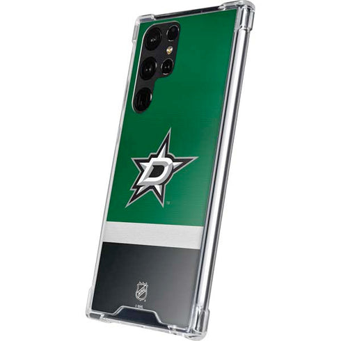 NHL Dallas Stars Jersey Galaxy S24 Ultra Clear Case