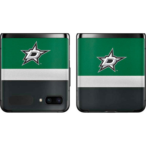 NHL Dallas Stars Jersey Galaxy Z Flip Skin