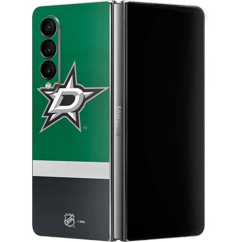 NHL Dallas Stars Jersey Galaxy Z Fold4 5G Skin