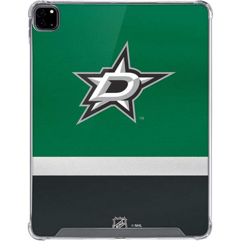 NHL Dallas Stars Jersey iPad Pro 12.9in (2020) Clear Case