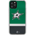 NHL Dallas Stars Jersey iPhone 11 Pro Clear Case
