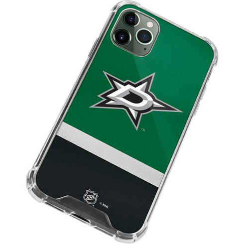 NHL Dallas Stars Jersey iPhone 11 Pro Max Clear Case