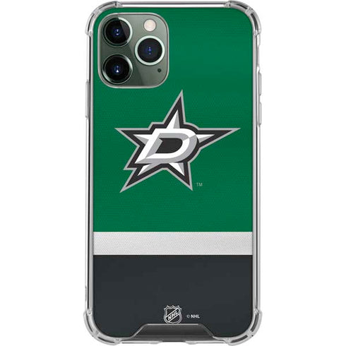 NHL Dallas Stars Jersey iPhone 12 Pro Clear Case