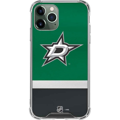 NHL Dallas Stars Jersey iPhone 12 Pro Max Clear Case