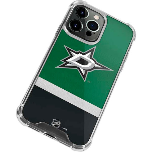 NHL Dallas Stars Jersey iPhone 13 Pro Max Clear Case