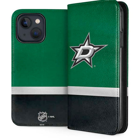 NHL Dallas Stars Jersey iPhone 14 Folio Case
