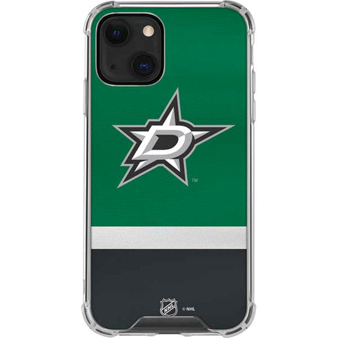 NHL Dallas Stars Jersey iPhone 14 Plus Clear Case
