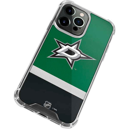 NHL Dallas Stars Jersey iPhone 14 Pro Clear Case