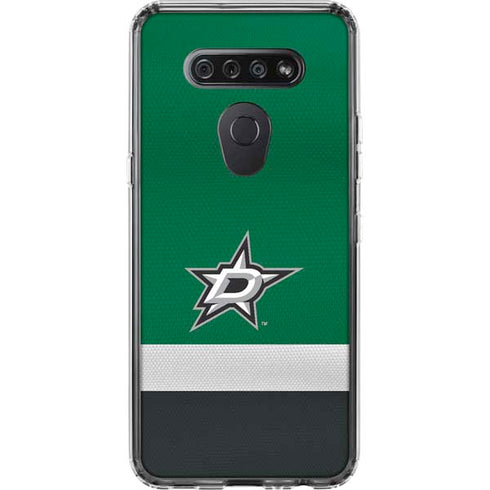 NHL Dallas Stars Jersey LG K51/Q51 Clear Case